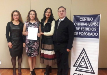 ¡Muchísimas felicidades Mtra. Anabel Quezada, el CCHEP se congratula con tu titulación y te desea éxito en la continuación de tu proyecto!