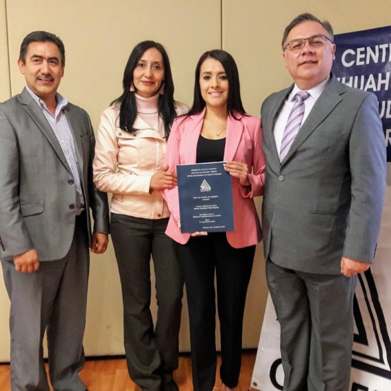 ¡Muchísimas felicidades Mtra. Maribel Torres, el CCHEP se enorgullece de egresar estudiantes de su calidad y compromiso, enhorabuena!