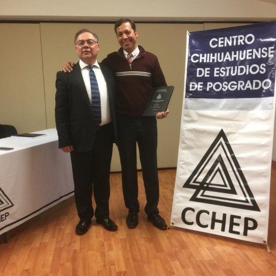 ¡Enhorabuena Mtro. Armando Piñón, muchísimas felicidades por este logro profesional, CCHEP se congratula con este éxito académico!
