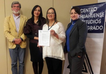 ¡Enhorabuena Mtra. Isela Almeida, muchísimas felicidades y éxito en el seguimiento de tu proyecto! El CCHEP se enorgullece por tu titulación!