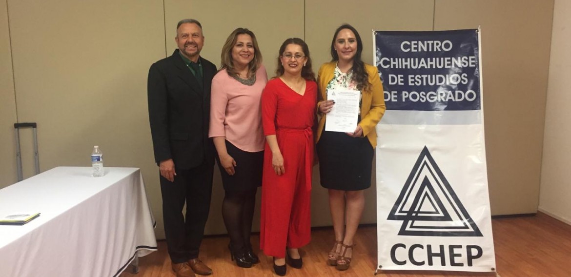 ¡Felicidades Ivonne, un gran honor que concluyas tus estudios y te encuentres alcanzando el éxito! El CCHEP se enorgullece y reconoce tu esfuerzo.