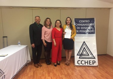 ¡Felicidades Ivonne, un gran honor que concluyas tus estudios y te encuentres alcanzando el éxito! El CCHEP se enorgullece y reconoce tu esfuerzo.