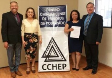 ¡Enhorabuena Mtra. Angélica, el CCHEP la felicita y le desea éxito en el seguimiento e implementación de su proyecto!