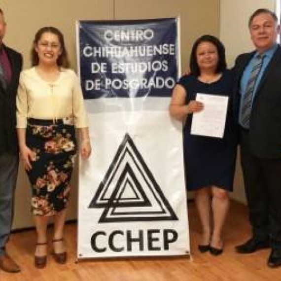 ¡Enhorabuena Mtra. Angélica, el CCHEP la felicita y le desea éxito en el seguimiento e implementación de su proyecto!
