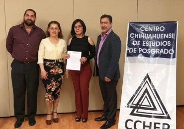 ¡Enhorabuena Mtra. Selene Columba, el CCHEP la felicita y le desea éxito en el seguimiento e implementación de su proyecto!