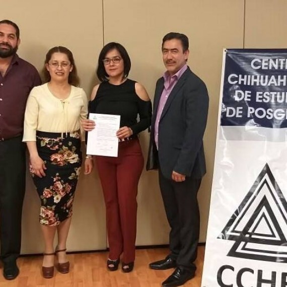 ¡Enhorabuena Mtra. Selene Columba, el CCHEP la felicita y le desea éxito en el seguimiento e implementación de su proyecto!