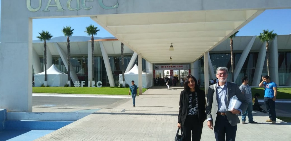 En el marco de la Feria Internacional del Libro de Coahuila (FILC) 2019 y a través del SNTE y del Fondo Editorial del Magisterio, la Mtra. Irma Elena Vázquez Pérez y el Dr. Sergio Arturo Payán Gómez presentaron el libro: Estrategias y acciones que fortalecen la autonomía de gestión en el CTE.