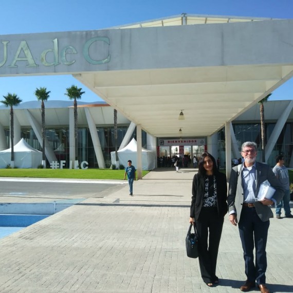 En el marco de la Feria Internacional del Libro de Coahuila (FILC) 2019 y a través del SNTE y del Fondo Editorial del Magisterio, la Mtra. Irma Elena Vázquez Pérez y el Dr. Sergio Arturo Payán Gómez presentaron el libro: Estrategias y acciones que fortalecen la autonomía de gestión en el CTE.