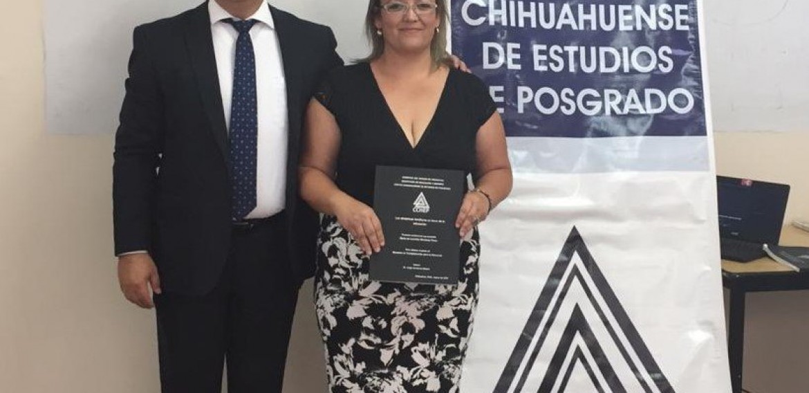 ¡Muchísimas felicidades Mtra. Lourdes Mendoza, éxito en su trayecto profesional!