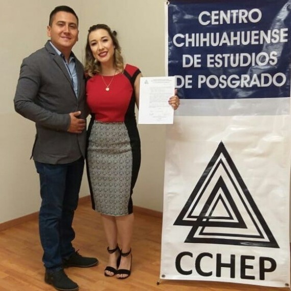¡Muchísimas felicidades Mtra. Cristina Mata Franco, el CCHEP se congratula con tu titulación y te desea éxito en el seguimiento de tu proyecto!