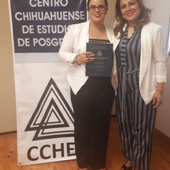 ¡Muchísimas felicidades Mtra. Flor María, el CCHEP se congratula con su proceso de titulación!