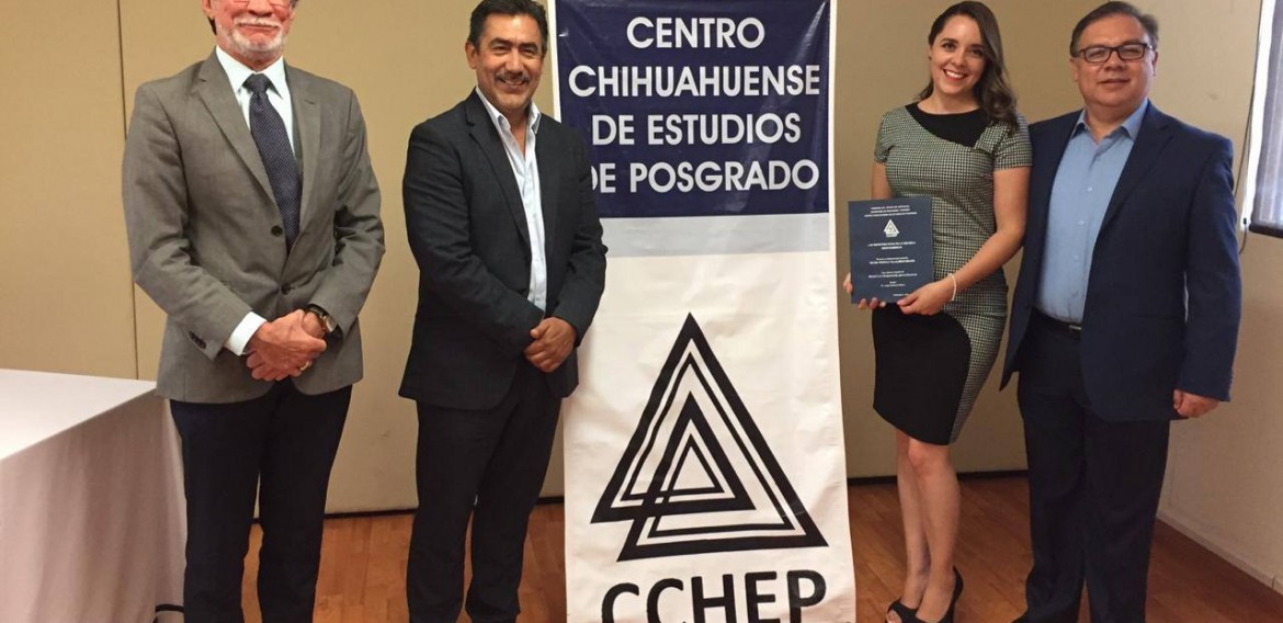 ¡Enhorabuena Mtra. Delma Villalobos, el CCHEP la felicita y desea mucho éxito en su trayecto profesional!
