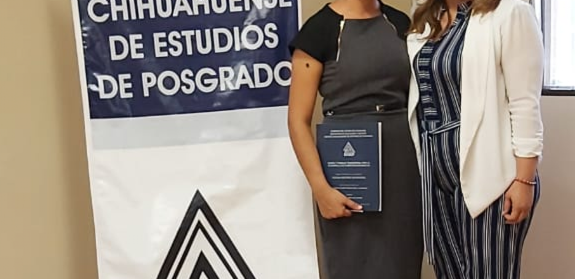¡Enhorabuena Mtra. Cecilia Ordóñez, el CCHEP le desea el mayor de los éxitos en su trayecto profesional!