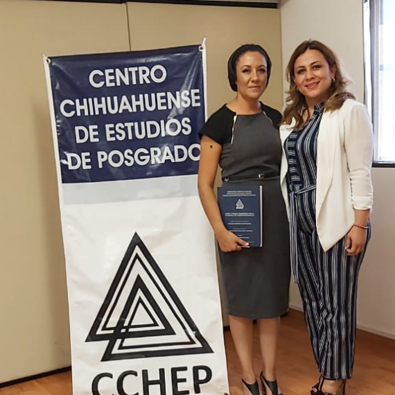 ¡Enhorabuena Mtra. Cecilia Ordóñez, el CCHEP le desea el mayor de los éxitos en su trayecto profesional!