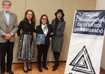 ¡Felicidades a la nueva Mtra. Cecy Vicuña!