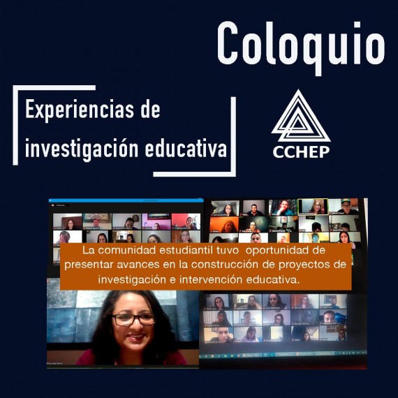 CCHEP llevó a cabo el coloquio de investigación, en esta ocasión denominado: “Compartiendo experiencias de investigación”.
