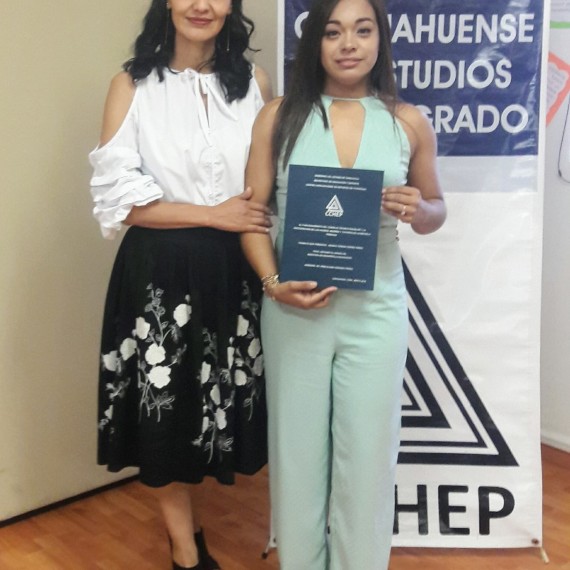 ¡Muchísimas felicidades Mtra. Bianca qué los retos profesionales continúen!