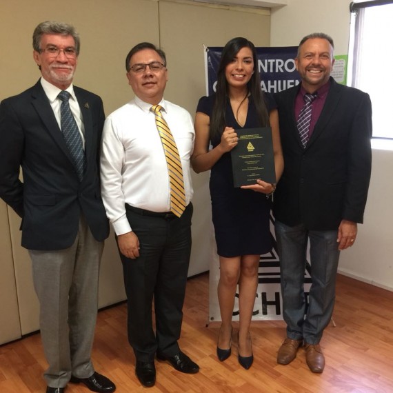 ¡Muchísimas felicidades Mtra. Rebeca, qué los éxitos profesionales continúen en su trayecto!