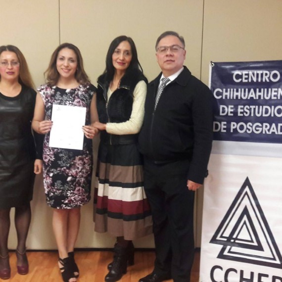 ¡Muchísimas felicidades Mtra. Anabel Quezada, el CCHEP se congratula con tu titulación y te desea éxito en la continuación de tu proyecto!